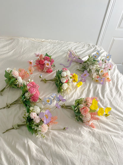 Whimsical Bridesmaid Bouquet Collection