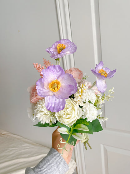 Summer Purple & Pink Whimsical Bouquet